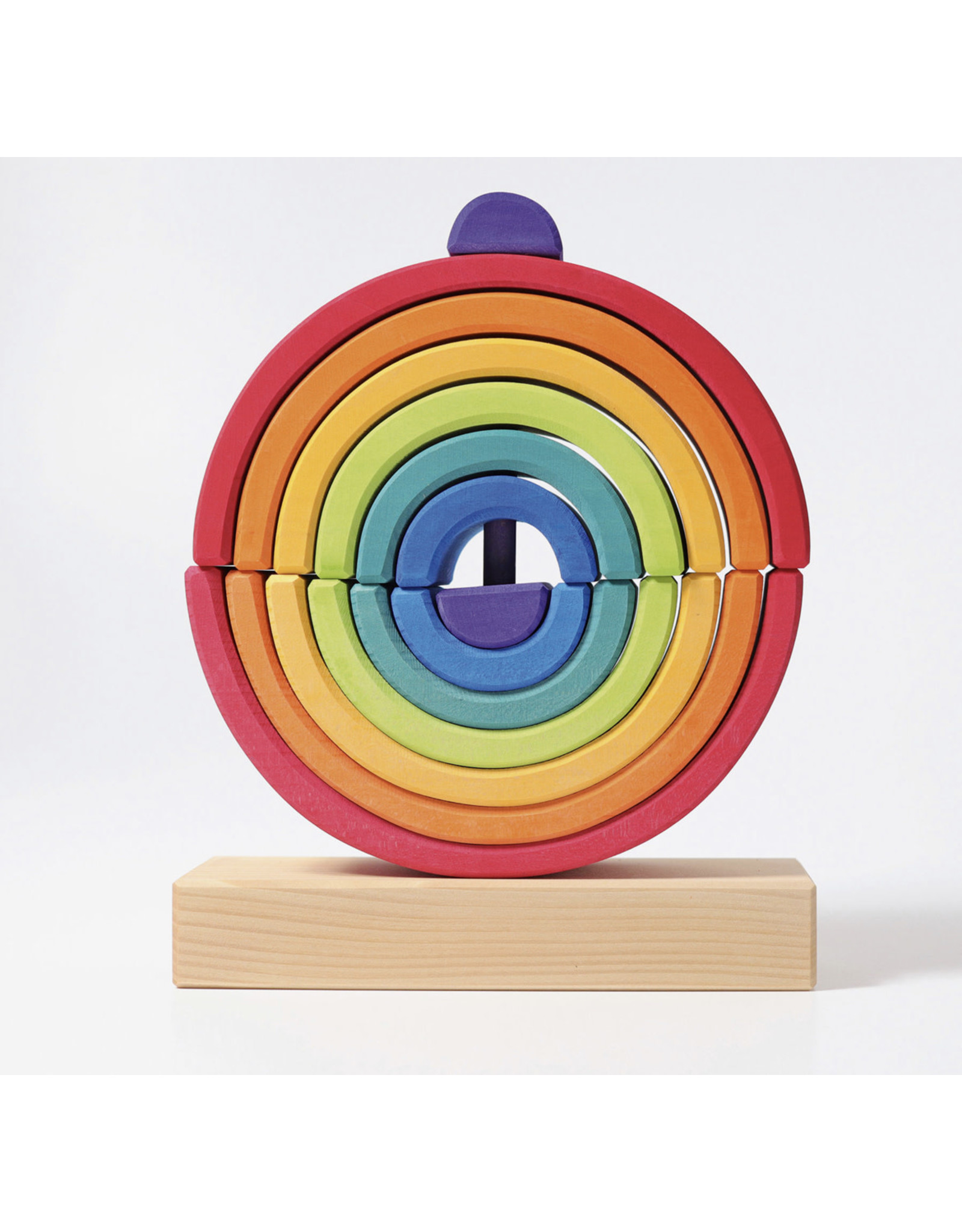 Rainbow Stacking Tower - Grimm's. Local Pick Up Only