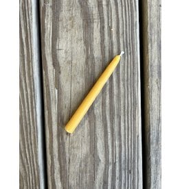Camphill Beeswax Taper 8in - single