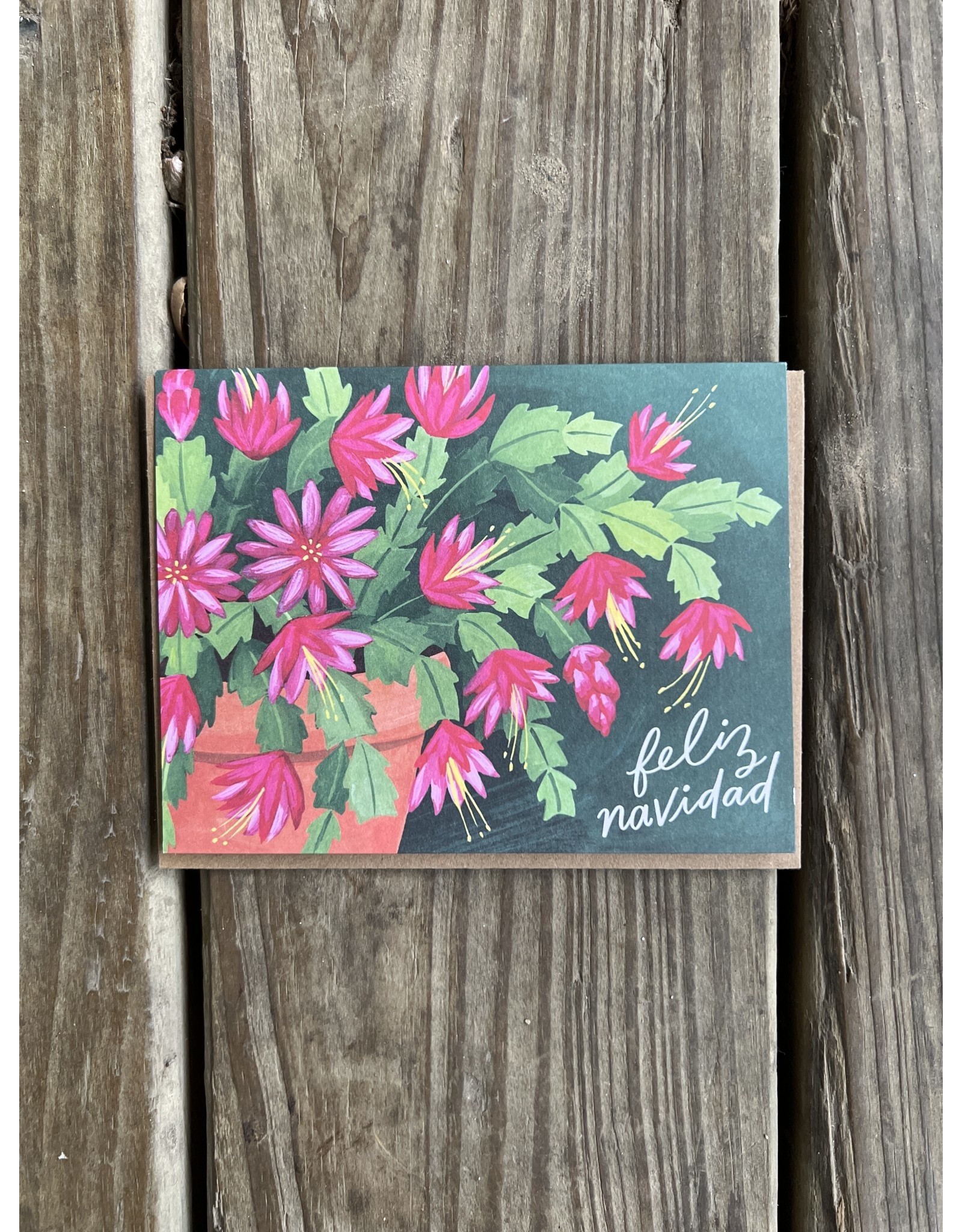 Christmas Cactus Card