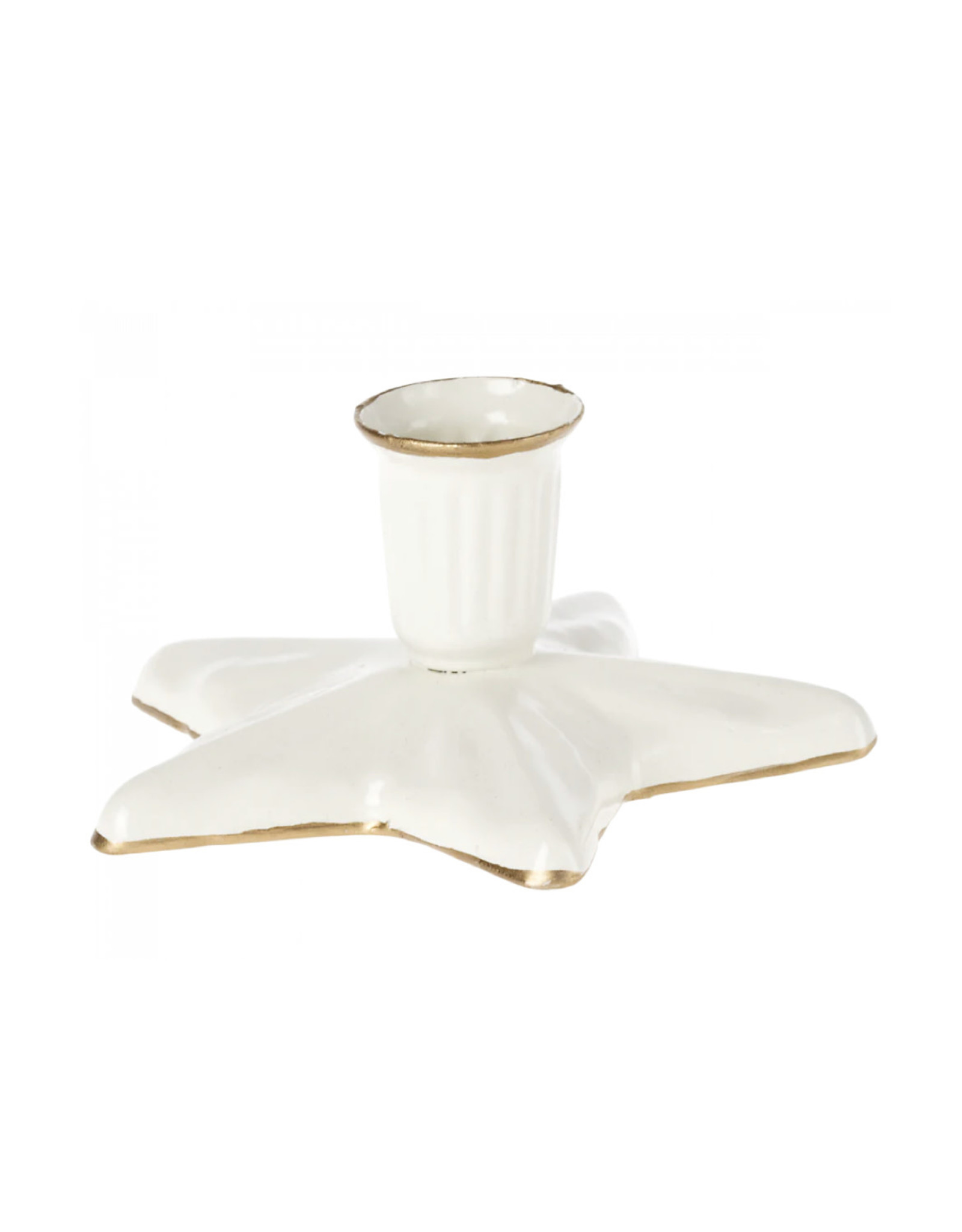 Off White Candle Holder - Maileg