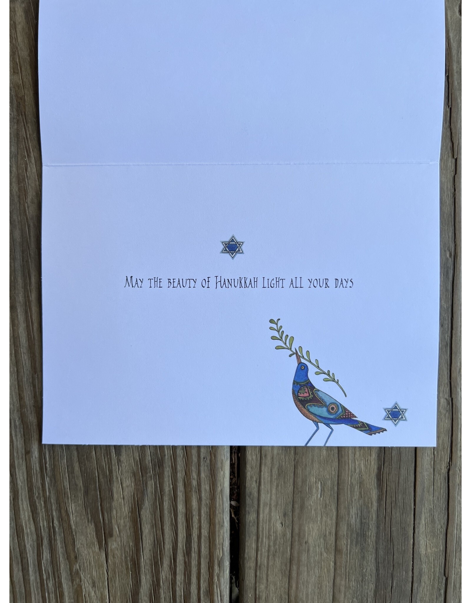 Menorah Single Holiday Card