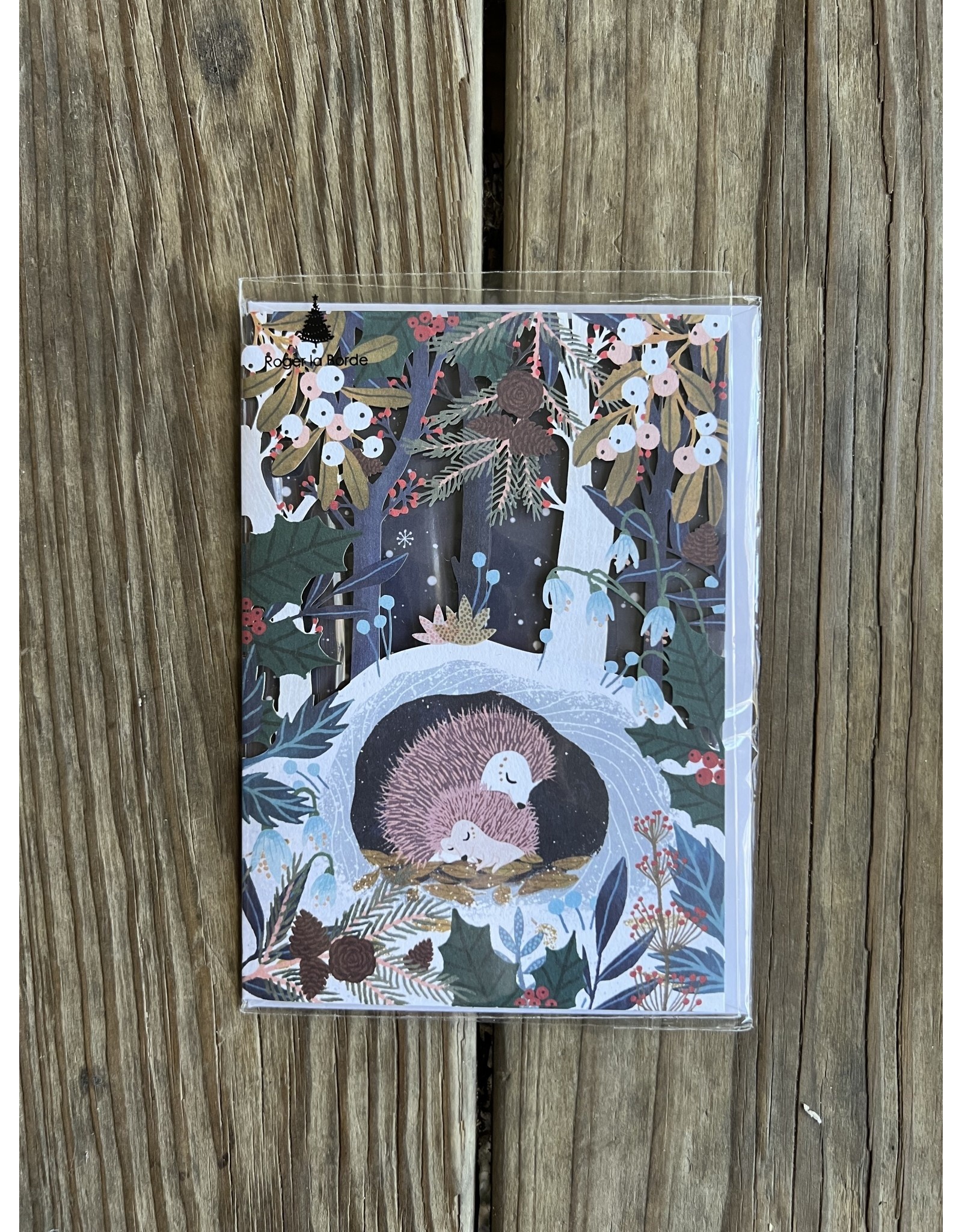 Wild Wood Hideaway Lasercut Card