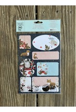 Paw Prints in the Snow Sticker Sheet