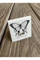 Butterfly Dangle Earrings - Sterling Silver