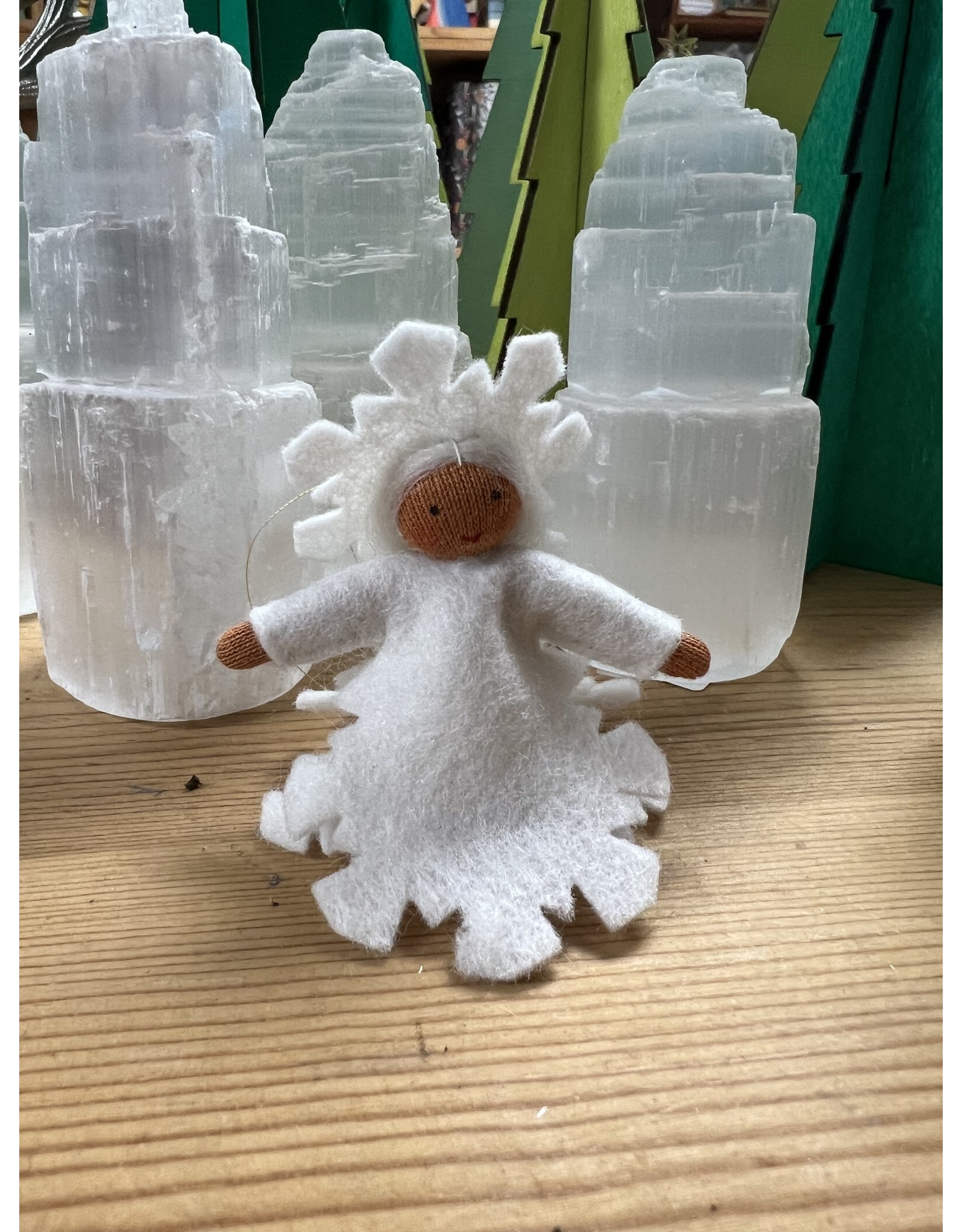 Snowflake Princess Fairy (medium skin, white hair)