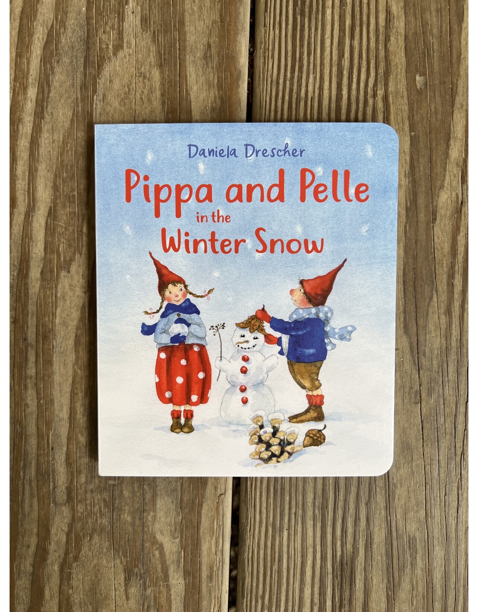 Pippa and Pelle in the Winter Snow