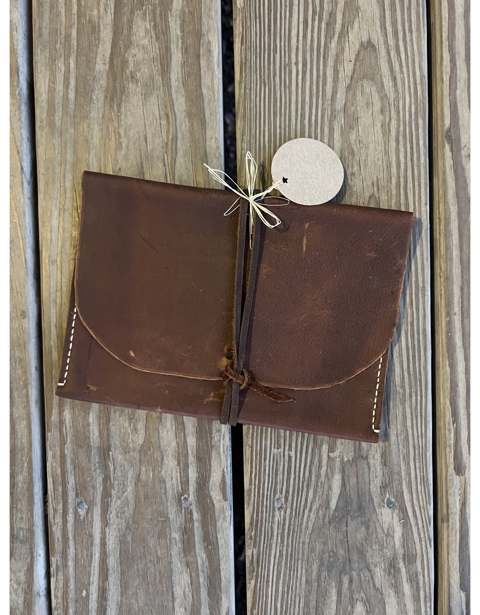 Leather Clutch - Large. Locally Made