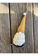 Wool Felt Gnome - Mustard Hat