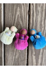Pocket Mama Doll with Baby 4.5in
