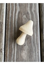 Wooden Mushroom - Unpainted 3in