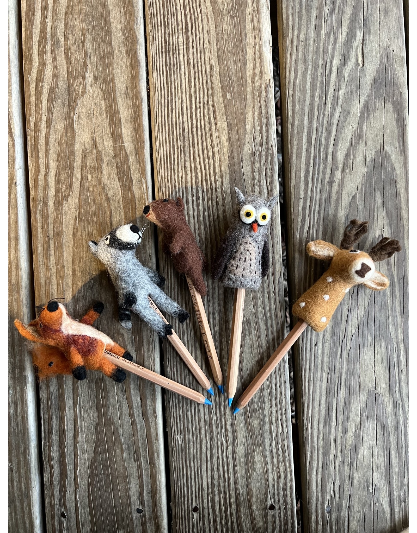 Forest Finger Puppet or Pencil Topper