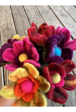 Felted Pencil Topper - Flower