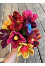 Felted Pencil Topper - Flower