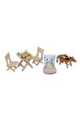 BBQ Picnic Set - Elephant Girl. Calico Critters