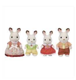 Chocolate Rabbit Family - Calico Critters