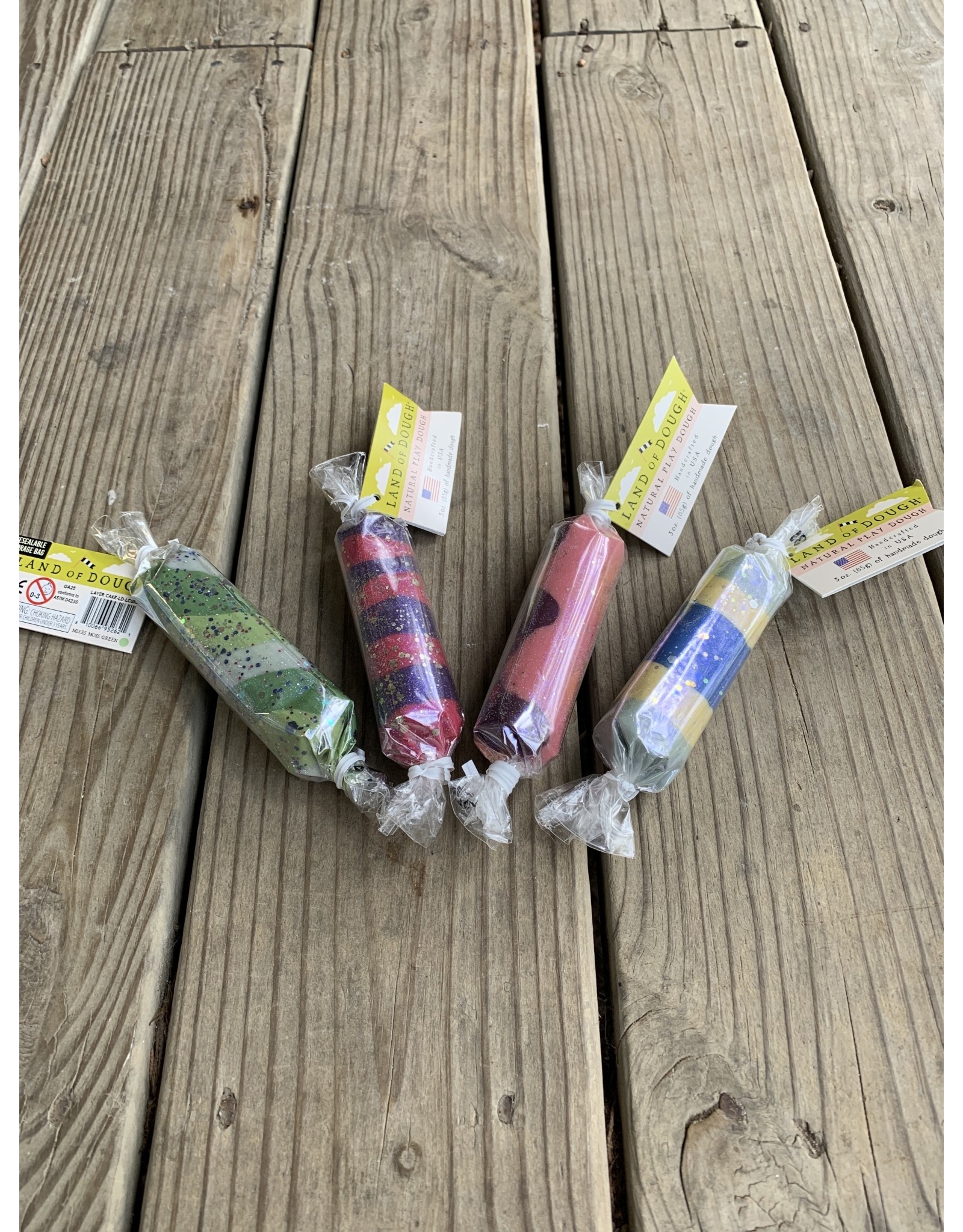 Land of Dough Glitter Roll Assorted 810066952591  810066952614 810066952607  810066952621