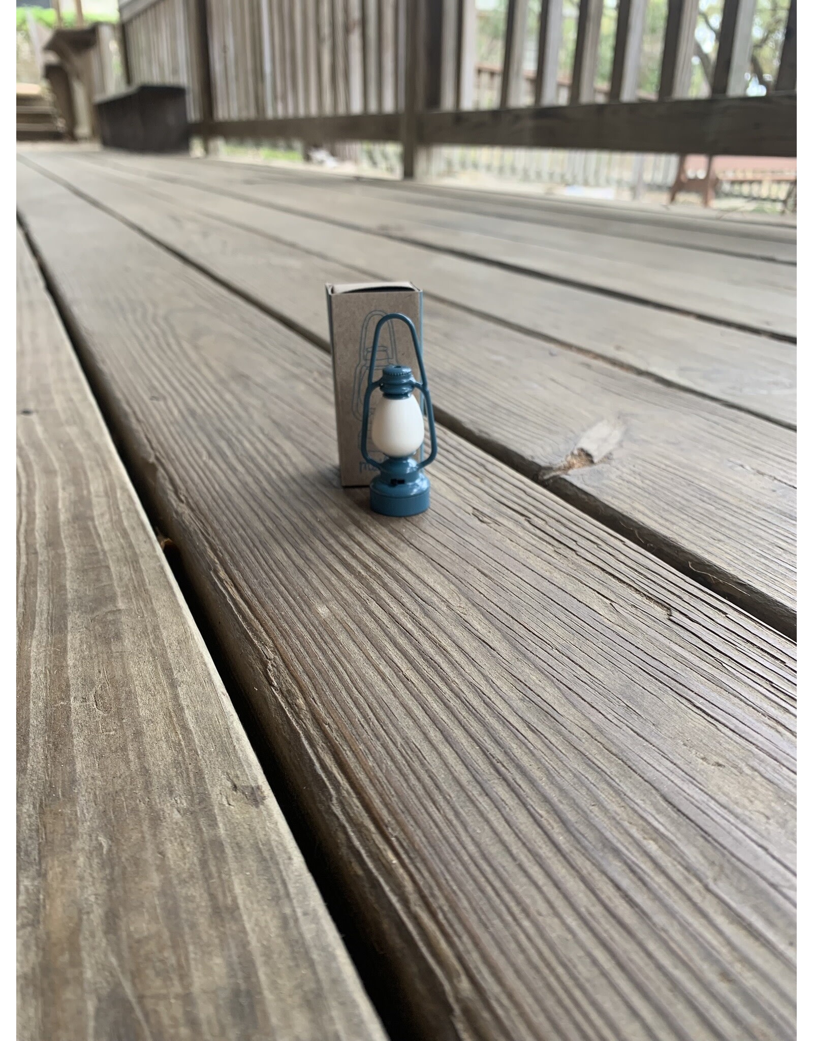Vintage Lantern, Blue. Maileg