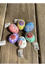 Dregeno Easter Egg 1.75in. Germany. Colors vary