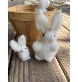 Felted Bunny by Helen