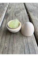 Blank Hollow Wooden Egg 2.75 in