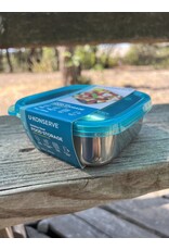 To-Go Square Container Island Teal 15 oz