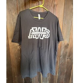 AWS Adult Unisex Gray Cotton Short Sleeve T-Shirt