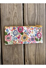 Flower Field Pencil Case - Blue Q