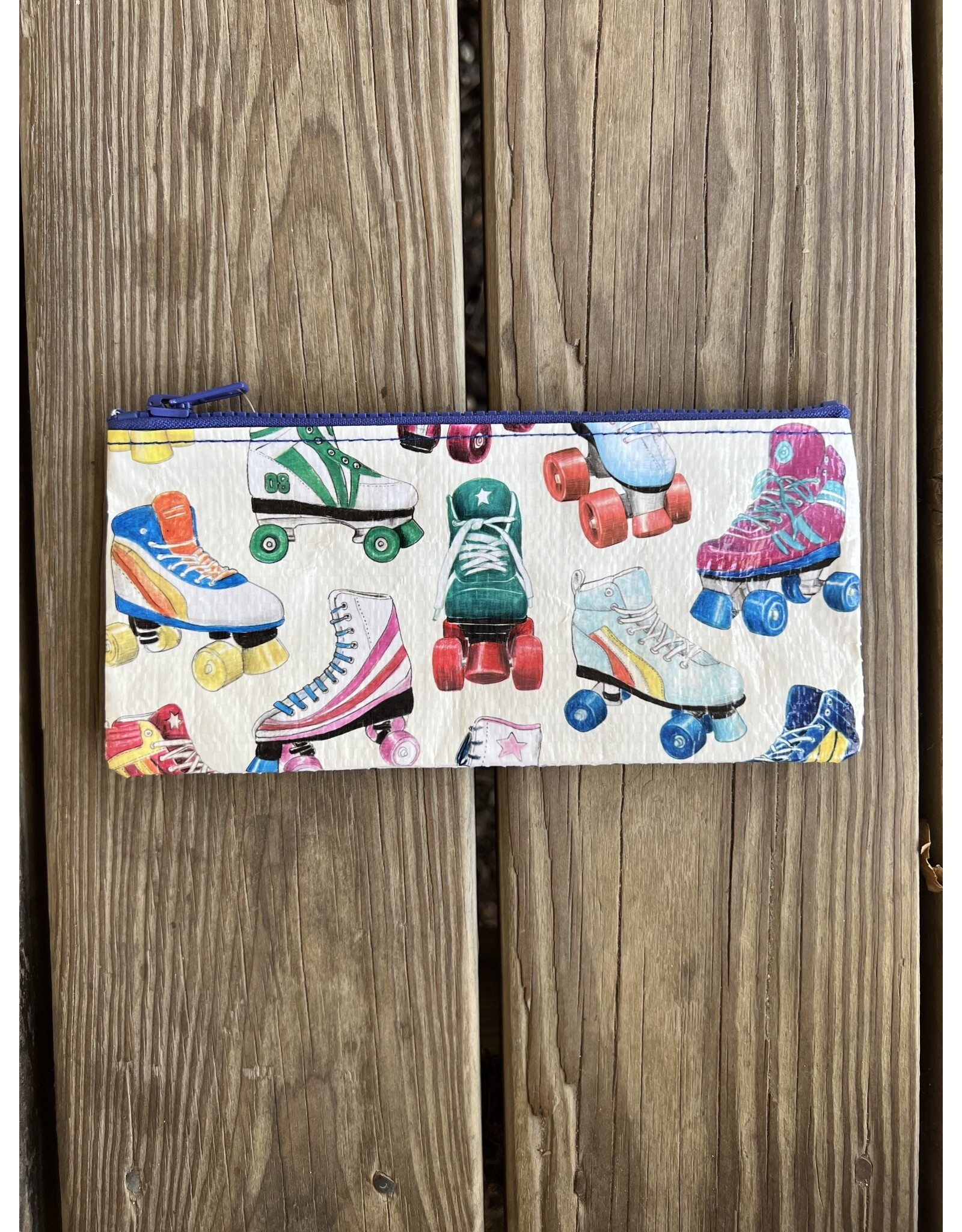 Roller Skates Pencil Case - Blue Q