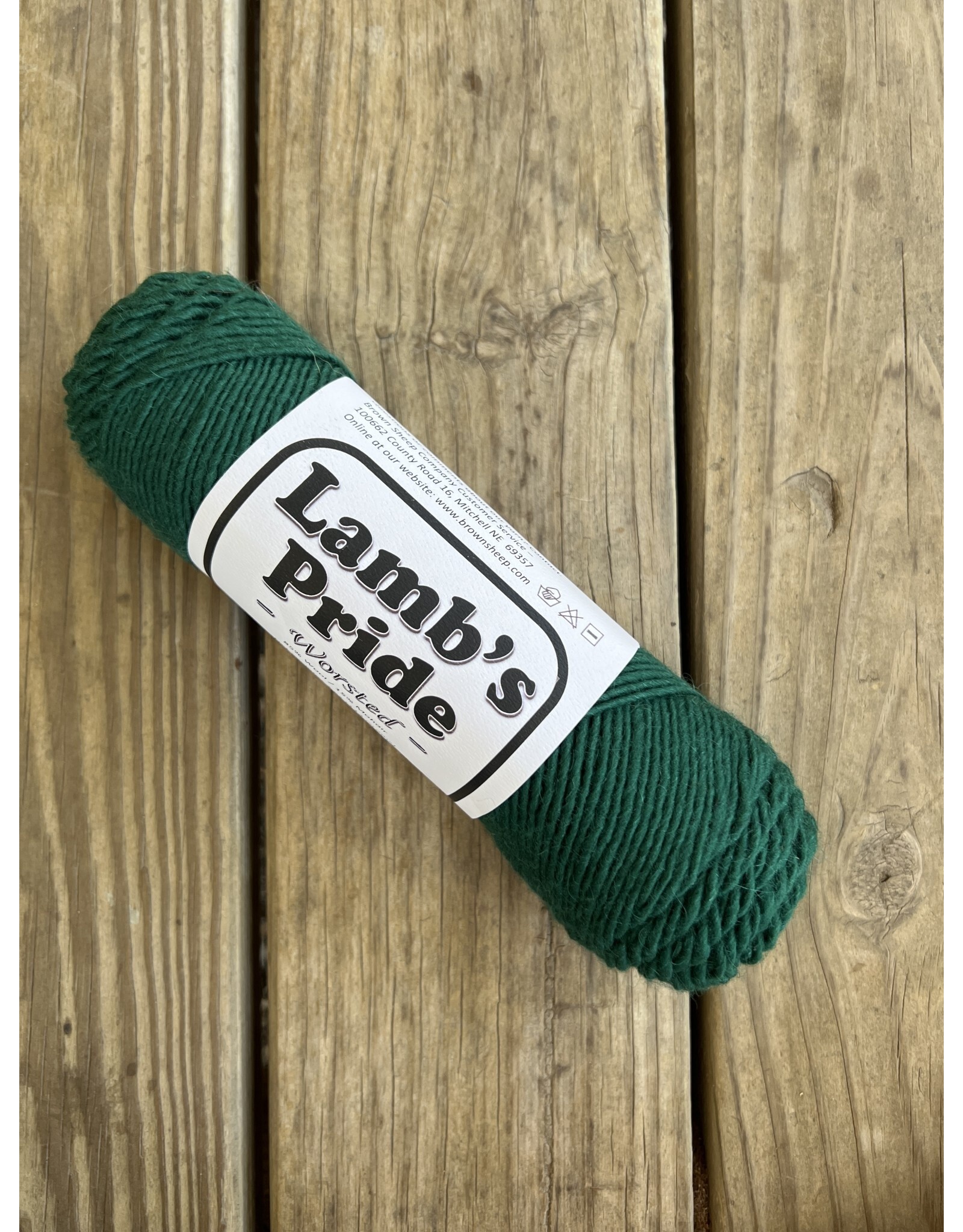 LAMBS PRIDE Worsted Christmas Green M165