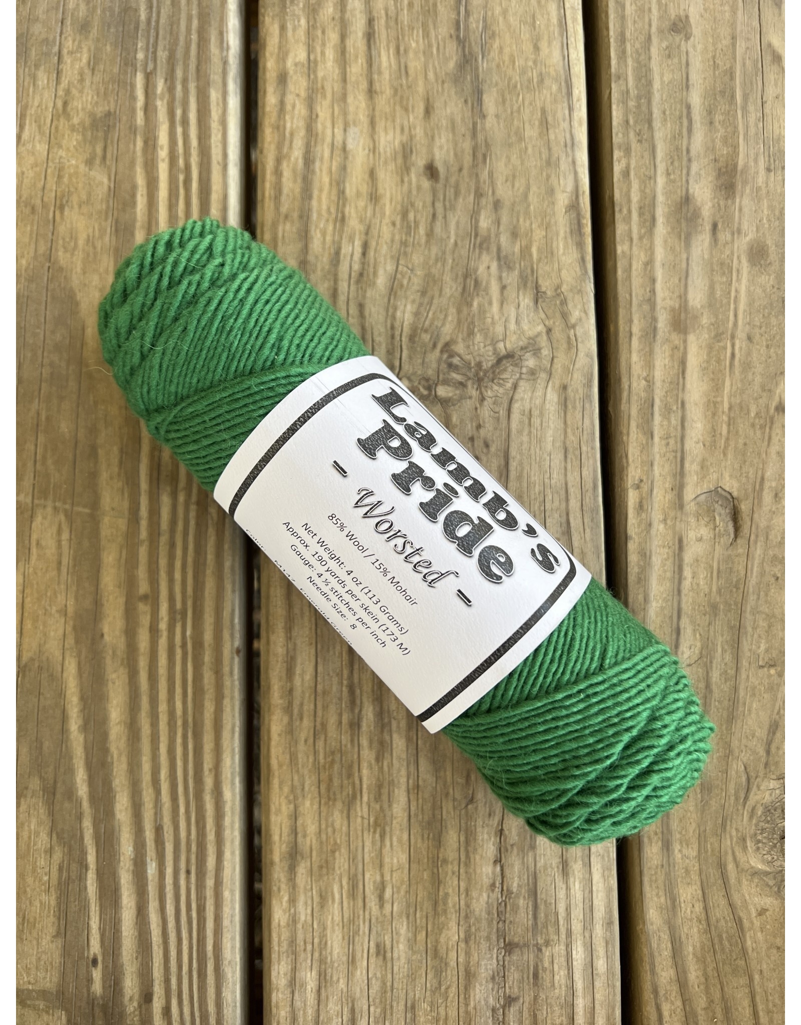 LAMBS PRIDE Worsted Emerald Green 1M147