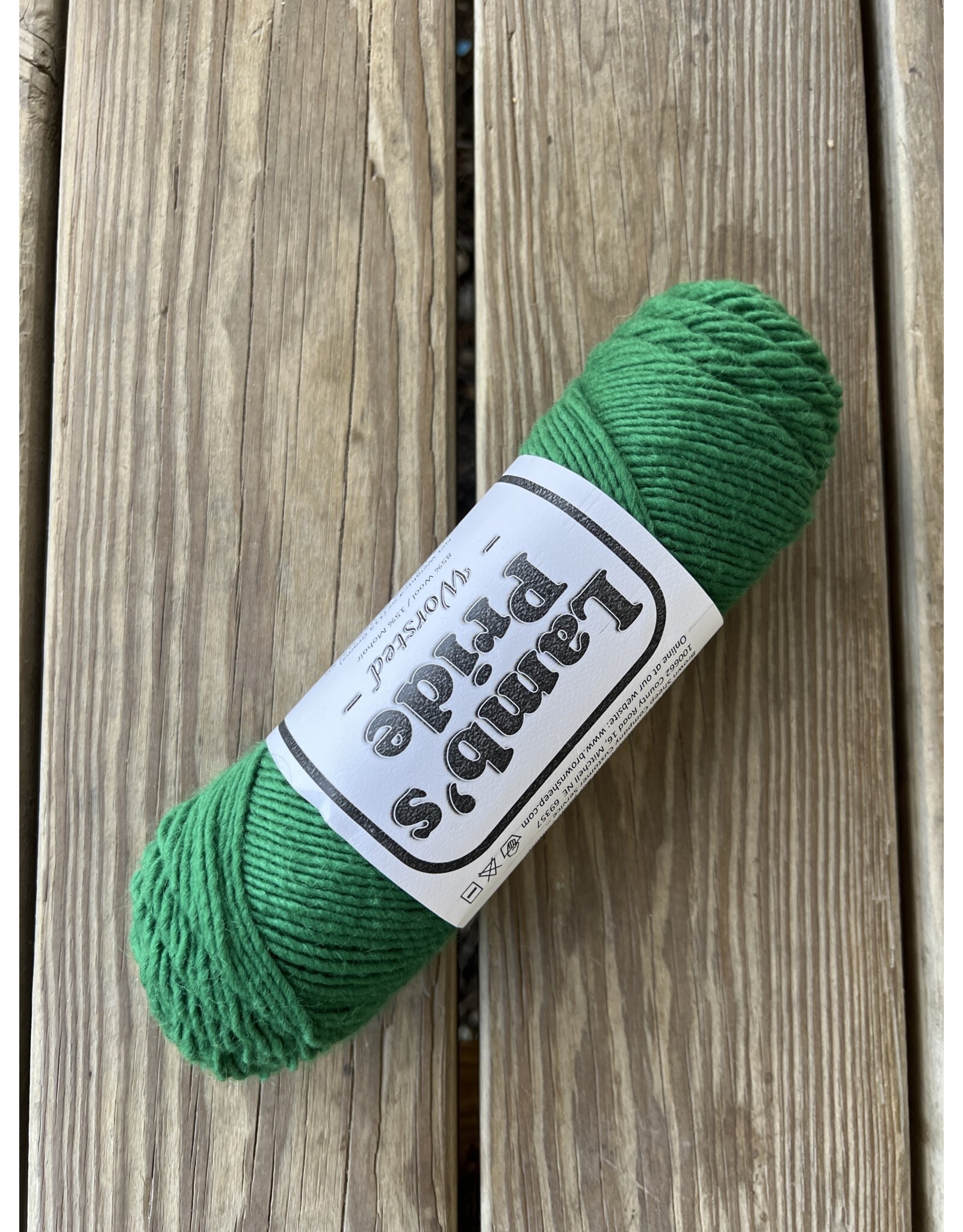 LAMBS PRIDE Worsted Emerald Green 1M147