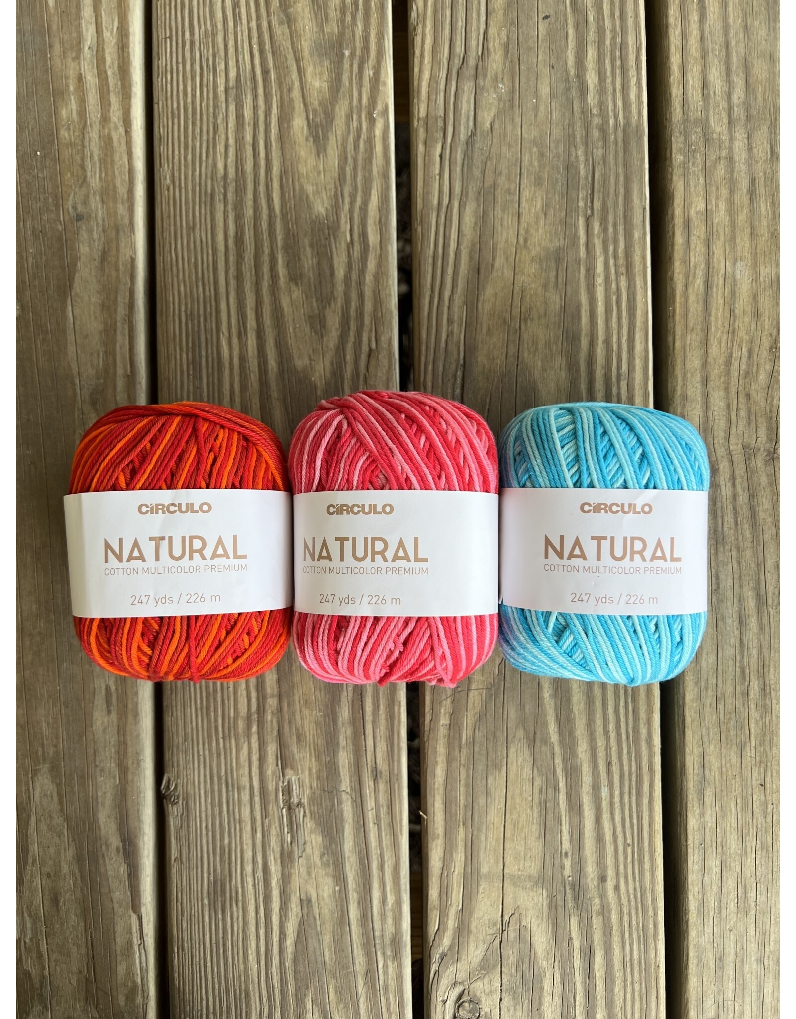 Cotton Yarn Gradient - 200Gr 4/6 Circulo