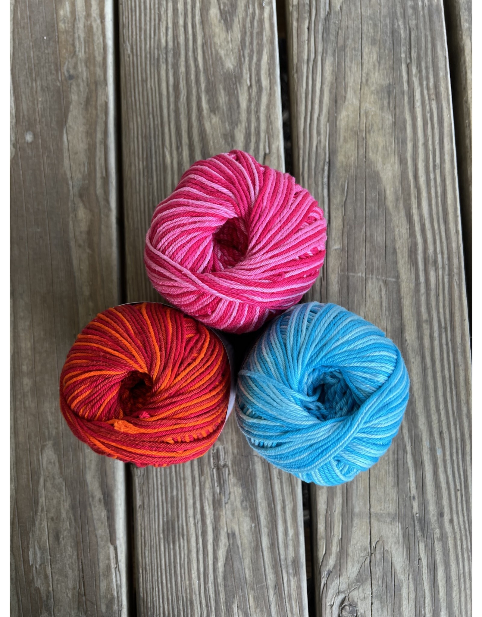 Cotton Yarn Gradient - 200Gr 4/6 Circulo