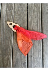 Rocket Maple Teether with Mini Fire Silk