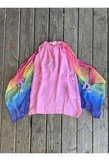 Silk Fairy Dress - Pink/Rainbow