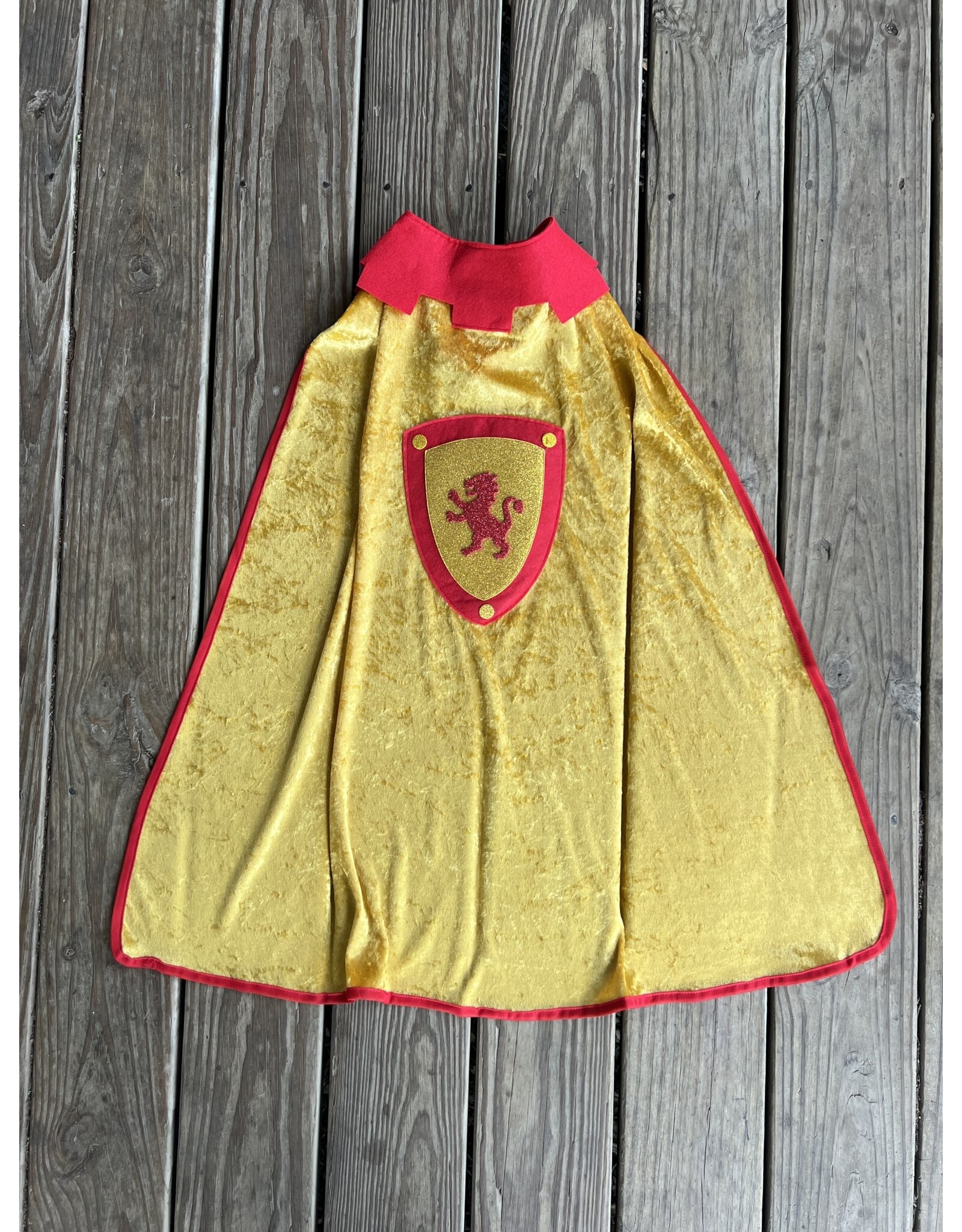 Kamelot Gold Cape - 5-8 Years Old