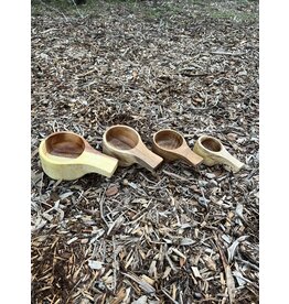 Wooden Measuring Cups - set of 4