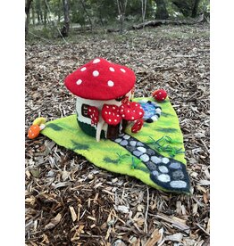 Magic Mushroom Felt Playhouse