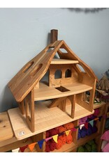 Cherry Wood Dollhouse - Three Stories. Local Pick Up Only. US made