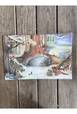 Advent Calendar Medium -  Tree in the Wood 8.5x6in. local pick up only