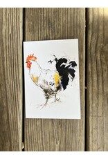Cockerels Folded Card 5x7