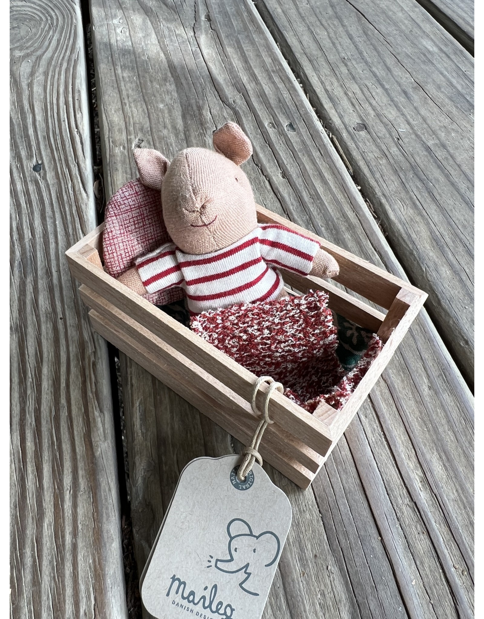 Pig in a Box, Baby Girl. Maileg