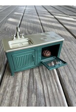 Mouse Kitchen - Dark Green. Maileg