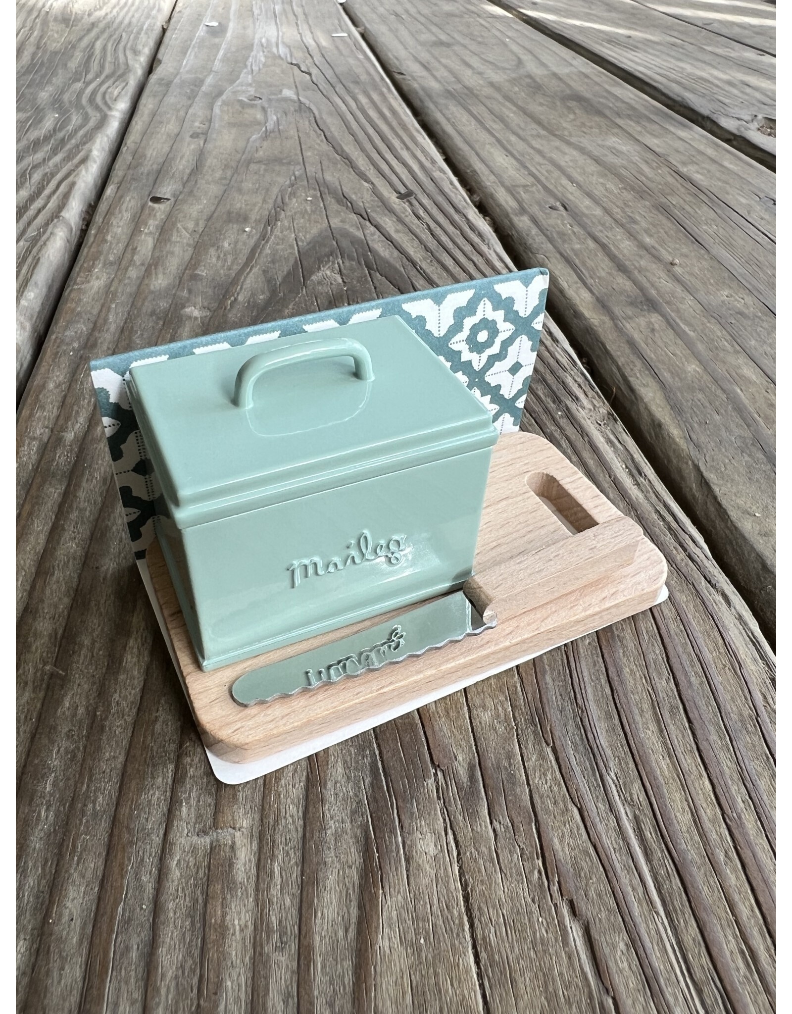 Bread Box with Utensils. Maileg 2023