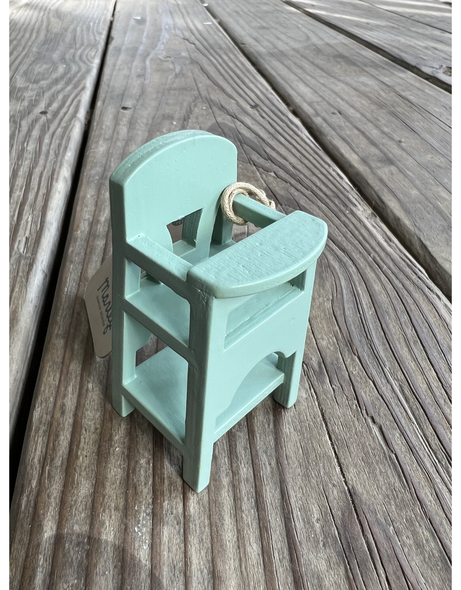 High Chair, Mouse. Mint. Maileg 2023