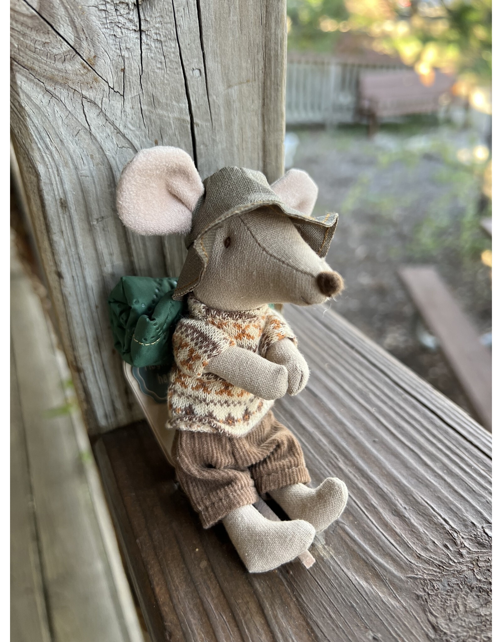 Hiker Mouse, Big Brother - 2023 Maileg