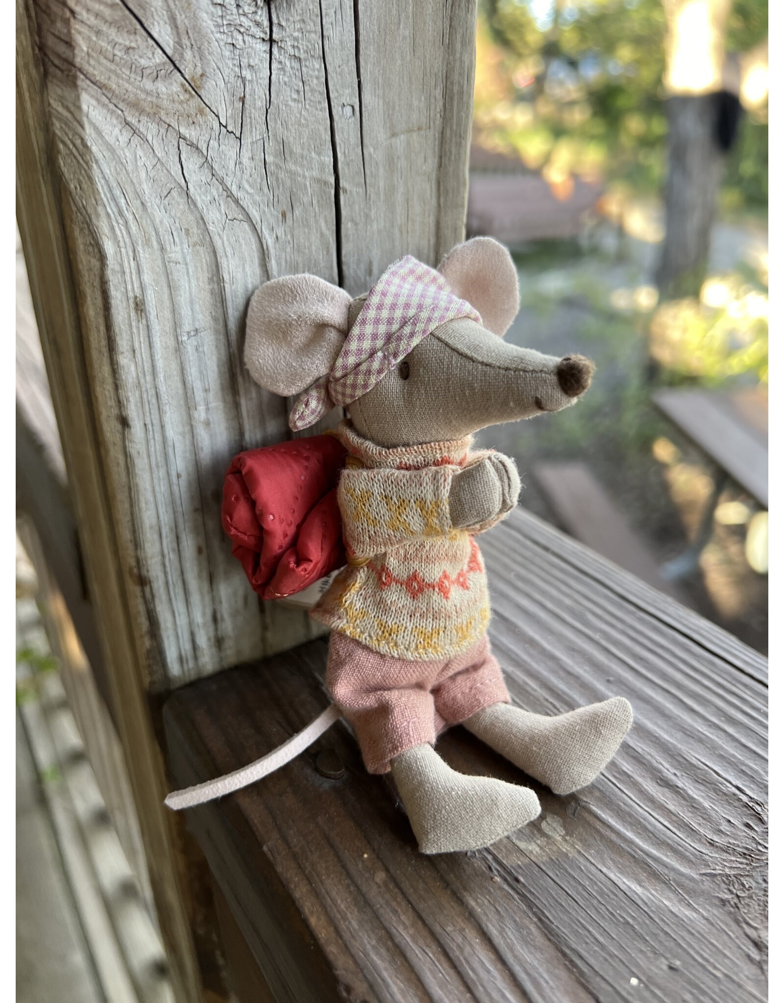 Hiker Mouse, Big Sister - Maileg