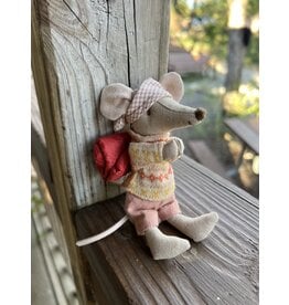 Hiker Mouse, Big Sister - Maileg