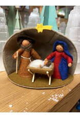 Holy Family in Stable