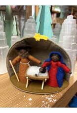 Holy Family in Stable